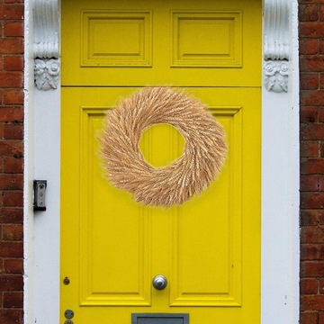 Букет из сушеной пшеницы, декоративные цветы для ваз, вечные украшения, стебли