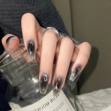 Lang Press on Nails, 24 шт., длинные искусственные ногти для наклеивания,