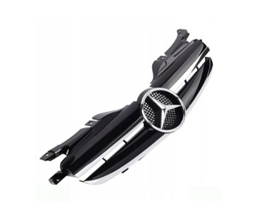 MASKA MŘÍŽKA MERCEDES SLK R170 CHRÓM BLACK 96-04