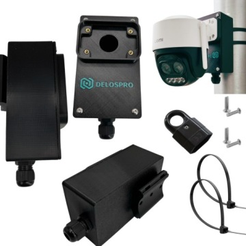 Plechovka S Těsněním Pro Imou Cruiser Z 5MP IPC-S7DP-5M0WEZ Montáž Sloupů Žlabu