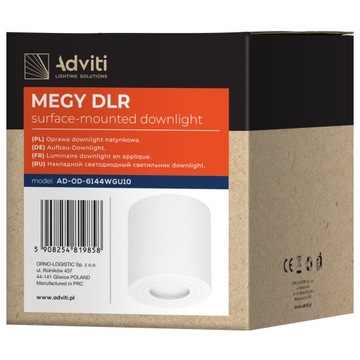 НАВЕРХНОСТНЫЙ ГАЛОГЕННЫЙ СВЕТИЛЬНИК IP54 ПОТОЛОЧНЫЙ СВЕТОДИОД GU10