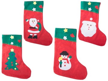 РОЖДЕСТВЕНСКИЙ НОСОК ДЛЯ ПОДАРКОВ СВЯТЫХ САНТА СУМКА