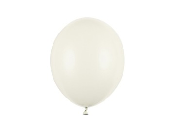 Balony pastelowe jasnokremowe 11cali 27cm 10szt St