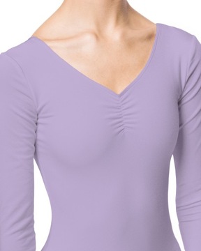 БАЛЕТНОЕ БОДИ С ДЛИННЫМИ РУКАВАМИ ГИМНАСТИЧЕСКИЙ НАряд S