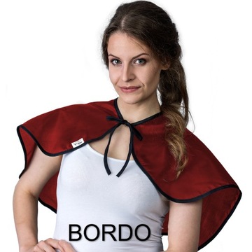 Накидка УНИВЕРСАЛЬНАЯ ПАРИКМАХЕРСКАЯ, фартук черный, краска для стрижки BEAUTY MIX