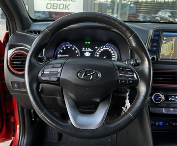 Hyundai Kona I Crossover 1.6 T-GDI 177KM 2018 Hyundai Kona Półskóra Navi Grzane, zdjęcie 17