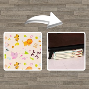 ОБРАЗОВАТЕЛЬНЫЙ КОВРИК ДЛЯ ДЕТЕЙ, ДВУХСТОРОННИЙ ПЕН, ДЛЯ ИГР ДЕТЕЙ, 200Х180