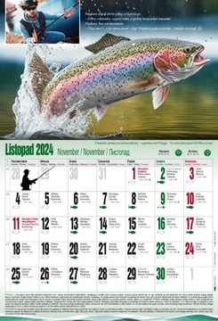 КАЛЕНДАРЬ 2024 А3 РЫБАЛКА СТЕНА ХИТ СЕЗОНА