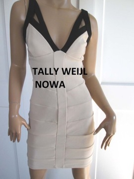 Tally Weijl seksowna bandażowa sukienka S M 36 38 jak NOWA