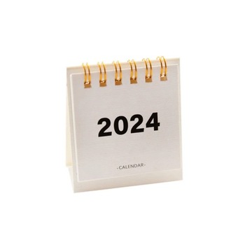 Мини-календарь на 2024 год, офисный календарь, школьные принадлежности, простой настольный календарь