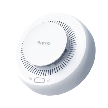 Inteligentny czujnik dymu Aqara, alarm przeciwpożarowy Zigbee