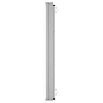 vidaXL Выдвижная боковая маркиза для террасы 600 x 160 см, коричневая