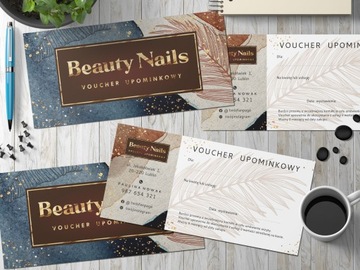 Подарочный сертификат DL 42 шт. - ПЛОТНАЯ БУМАГА - 350 г - ДИЗАЙН