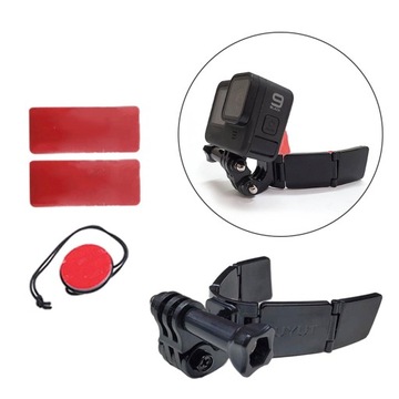 Мотоциклетный шлем с передним держателем подбородка для GoPro Hero 9 8 без ушей