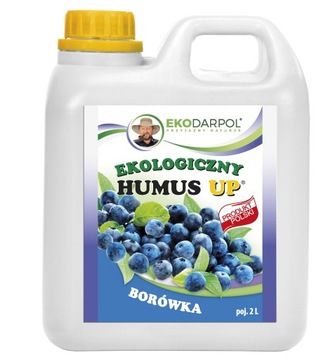Nawóz organiczny, naturalny EkoDarPol płyn HUMUS UP Borówka 2 L