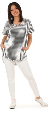 F625 ТУНИКА оверсайз асимметричная