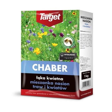 Nasiona traw i kwiatów Chaber 1kg Target