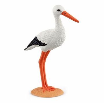 SCHLEICH Figurka BOCIAN Ptak Farm World 13936