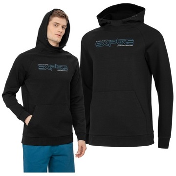 BLUZA z KAPTUREM męska 4F DRESOWA BLM012 M