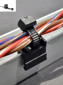 50 кабельных стяжек с зажимом clk2