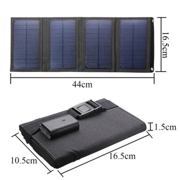 1.5W-20W składany Panel solarny USB komórki na ze