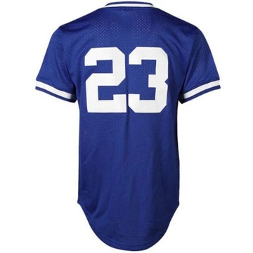 Реплика Джерси Cooperstown Authentic Collection Throwback – Royal, 3XL