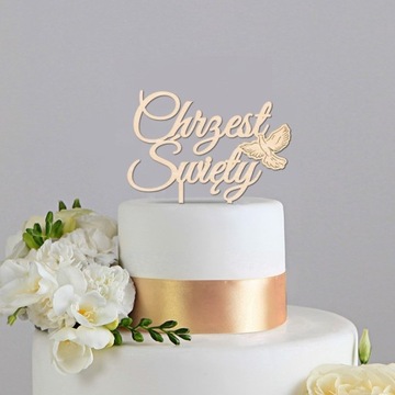 ТОПЕР НА ТОРТ СВЯТОЕ КРЕЩЕНИЕ С ГОЛУБЕМ