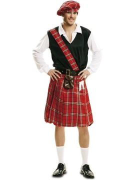 Strój Szkot Kostium Szkota Szkocki Kilt M/L