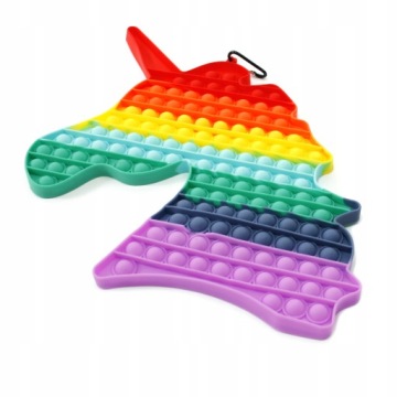 POP IT Jednorożec XXL OGROMNY PUSH POP BUBBLE