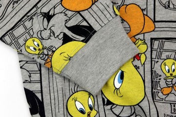 Looney Tunes Zwariowane Melodie Bluza kaptur r. S
