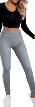 LEGGINSY PRĄŻKOWANE SPODNIE PRĄŻEK GETRY 4XL/5XL