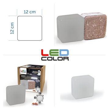 18x Светящаяся светодиодная брусчатка Носталит 12х12 БЗ