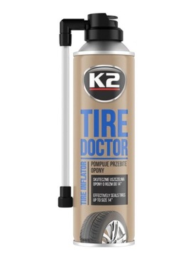 K2 TIRE DOCTOR DOKTOR OPONA KOŁO ZAPASOWE W SPRAYU