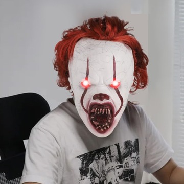 Маска для лица Pennywise латексная MASK