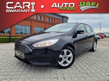Ford Focus III Hatchback 5d facelifting 1.0 EcoBoost 100KM 2016 Ford Focus 1.0 EcoBoost 101Ps Navi Alu Czarny Sliczny Gwarancja Benzyna