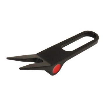 Ремонтная вилка для гольфа Divot Tool Маркер Pitch Mark для гольф-стадиона Черный