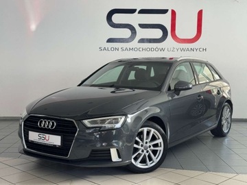Audi A3 8V Sportback 5d Facelifting 1.4 TFSI COD Ultra 150KM 2017 Audi A3 Sportback 1.4TFSI 150KM S-Tronic S-Line LED LIFT Navi SSU 1.4, zdjęcie 1