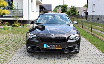 BMW Seria 5 F10-F11 Touring Facelifting 525d 218KM 2015 BMW Seria 5 2.0D 525d X-Drive Led Automatik Navi Hak 1 Rok Gwarancji, zdjęcie 1