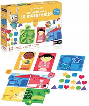 Gra En Route Vers La Maternelle Nathan wersja FR