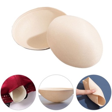 OKRĄGŁE WKŁADKI PUSH UP BIUSTONOSZA BIKINI STROJU