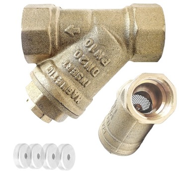 FILTR MAGNETYCZNY SIATKOWY OSADNIKOWY DN15 1/2