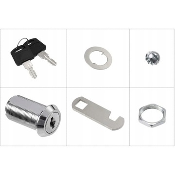 ЗАМОК ДЛЯ МЕТАЛЛИЧЕСКИХ ШКАФОВ, МЕБЕЛЬ ДЛЯ ОКОН, 5 шт.