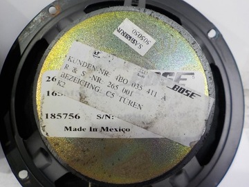 КОМПЛЕКТ ЗВУКОВ AUDI TT BOSE SOUND 8N8035223