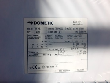 Холодильник Dometic 9435 для кемпинга, кемпера, лодки