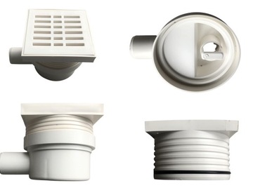 Решетка канализационная с SYCHY SIPHON 150x150 сторона 50 вход