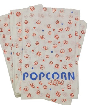 БОЛЬШИЕ ПАКЕТЫ ДЛЯ ПОПКОРНА 220х140х80мм 200шт.