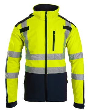 КУРТКА SOFTSHELL REFLECTIVE FLASH M ПРЕДУПРЕЖДАЮЩАЯ