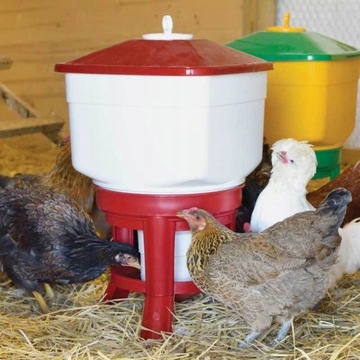 Автоматическая поилка и кормушка 30л для птицы