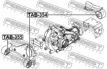 FEBEST TAB-354 LOŽISKO MECHANIZMUS DIFERENCIÁL