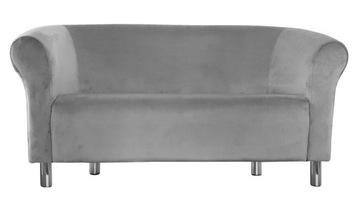 Sofa Milo MG17 szary nogi chrom